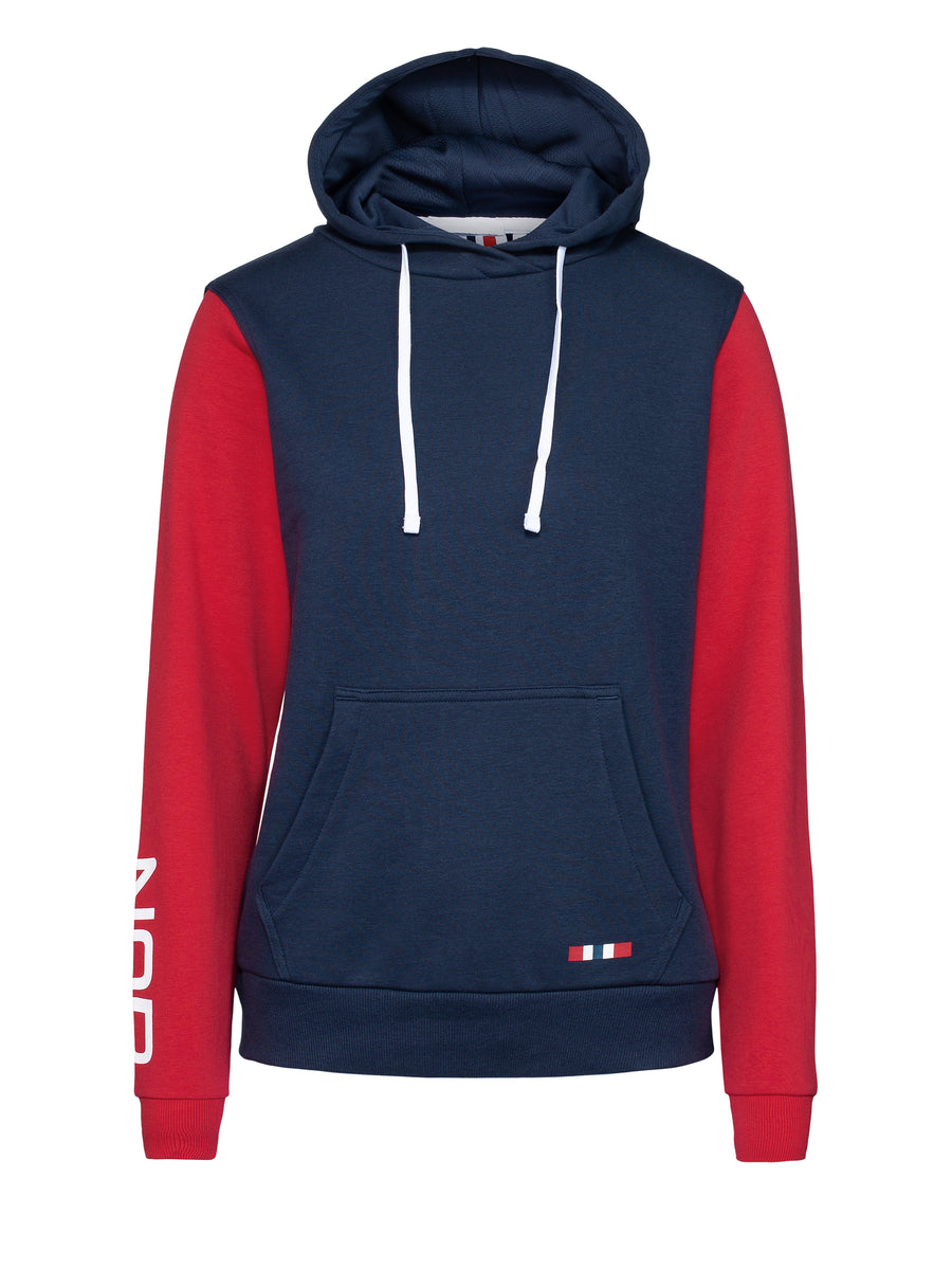 Clique NOR Classic Hoody – dame – Mørk marineblå – forside