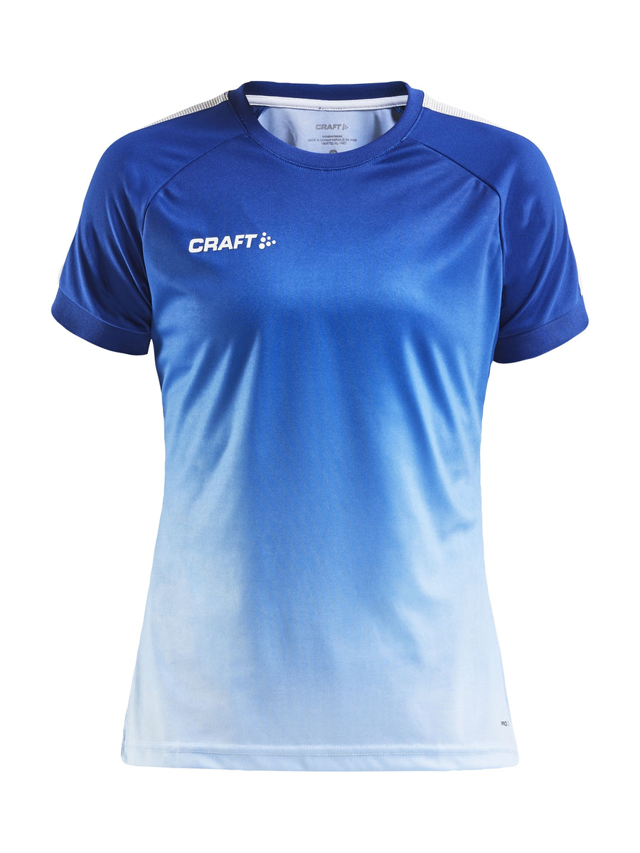 Craft Pro Control Fade Jersey – dame – Club Cobolt / Hvit, forside