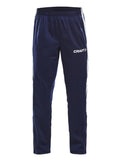 Craft Pro Control Pants – junior – Marineblå / Hvit, forside