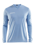 Craft Squad Go Jersey Solid Ls – herre – Lys blå, forside