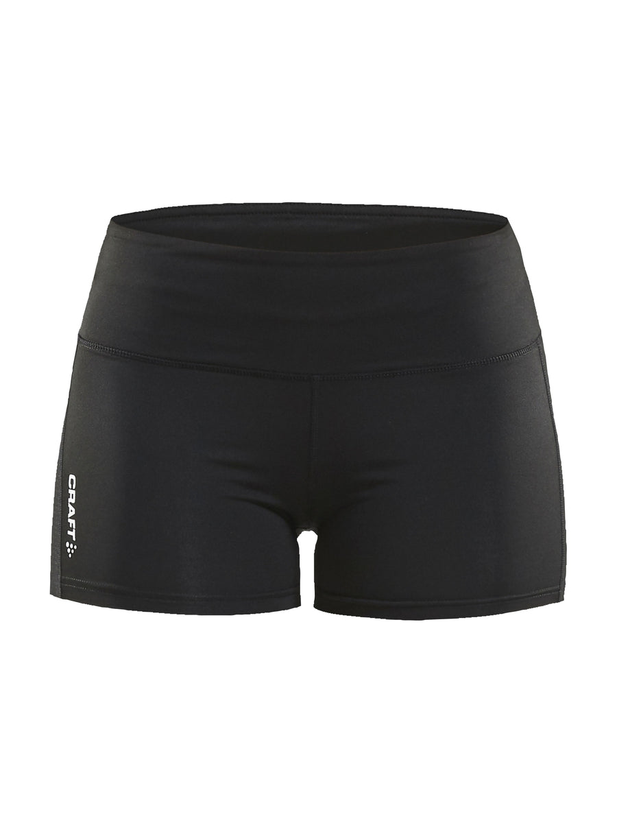 Craft Rush Hot Pant – dame – Svart, forside