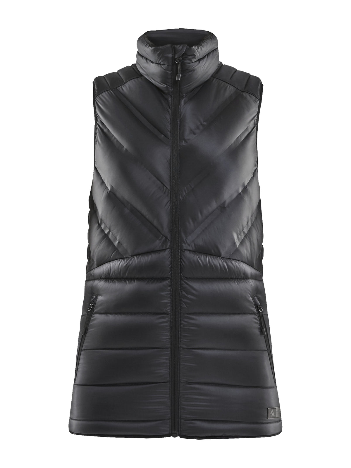 Craft Light down vest – dame – Svart, forside