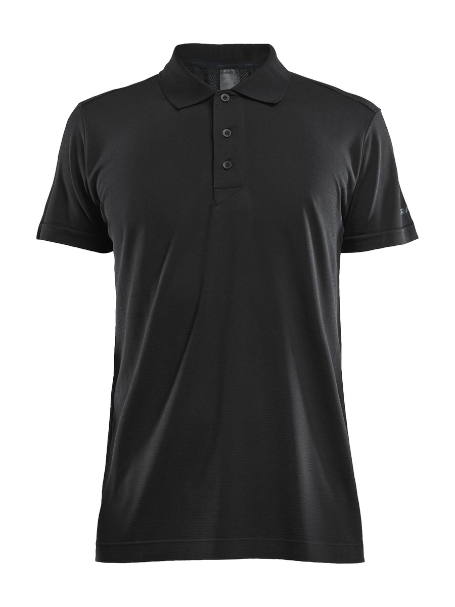 Craft ADV Seamless Polo Shirt – herre – Svart, forside