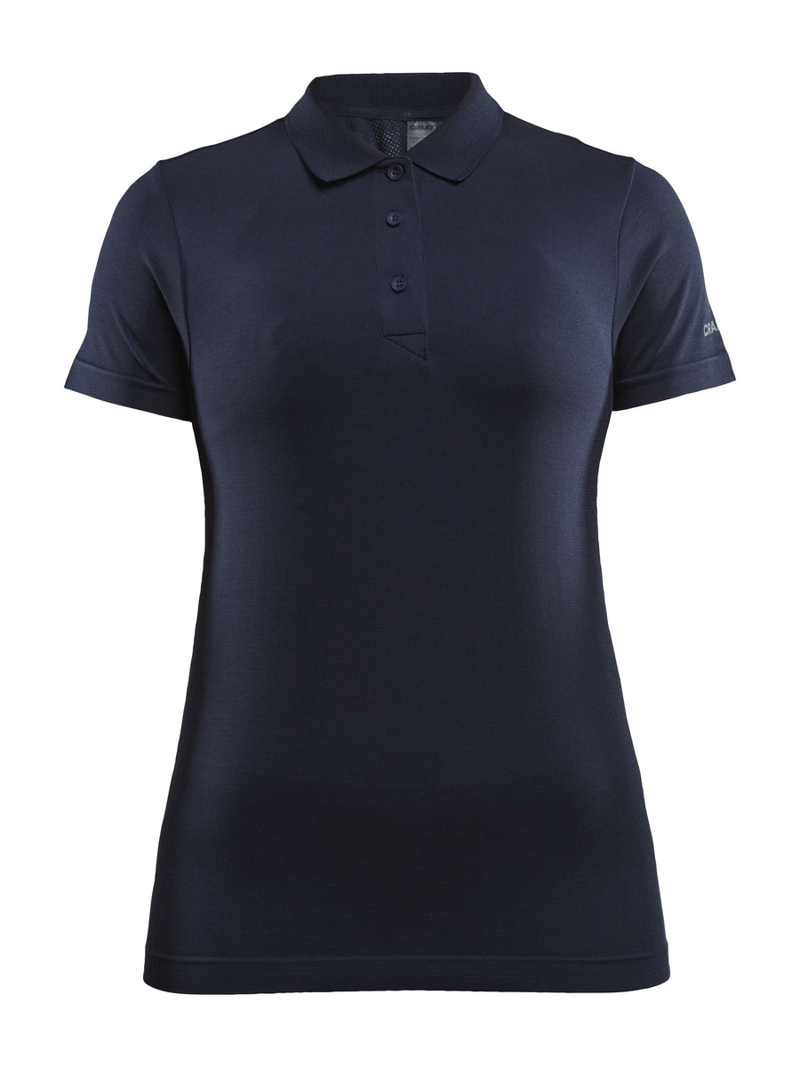 Craft ADV Seamless Polo Shirt – dame – Marineblå, forside