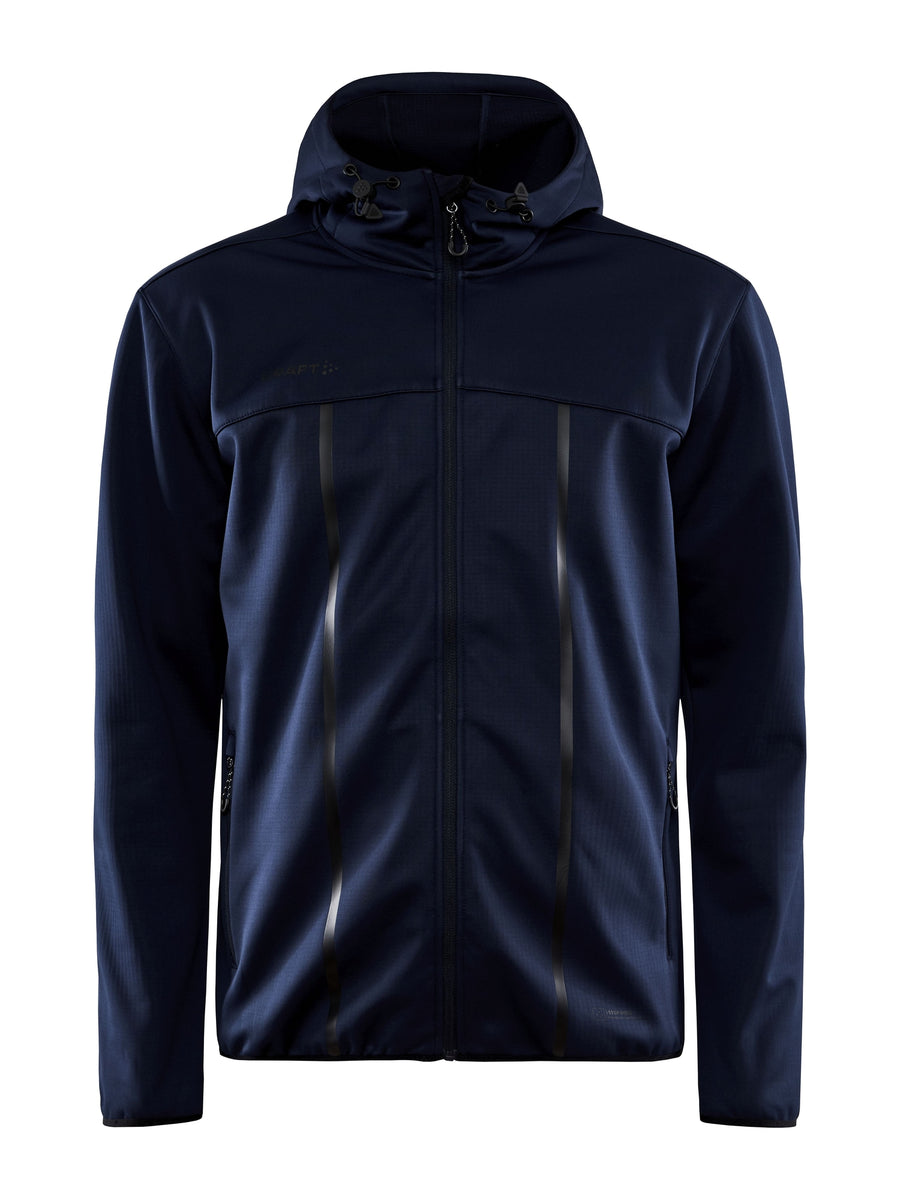 Craft ADV Explore Soft Shell Jacket – herre – Blaze, forside