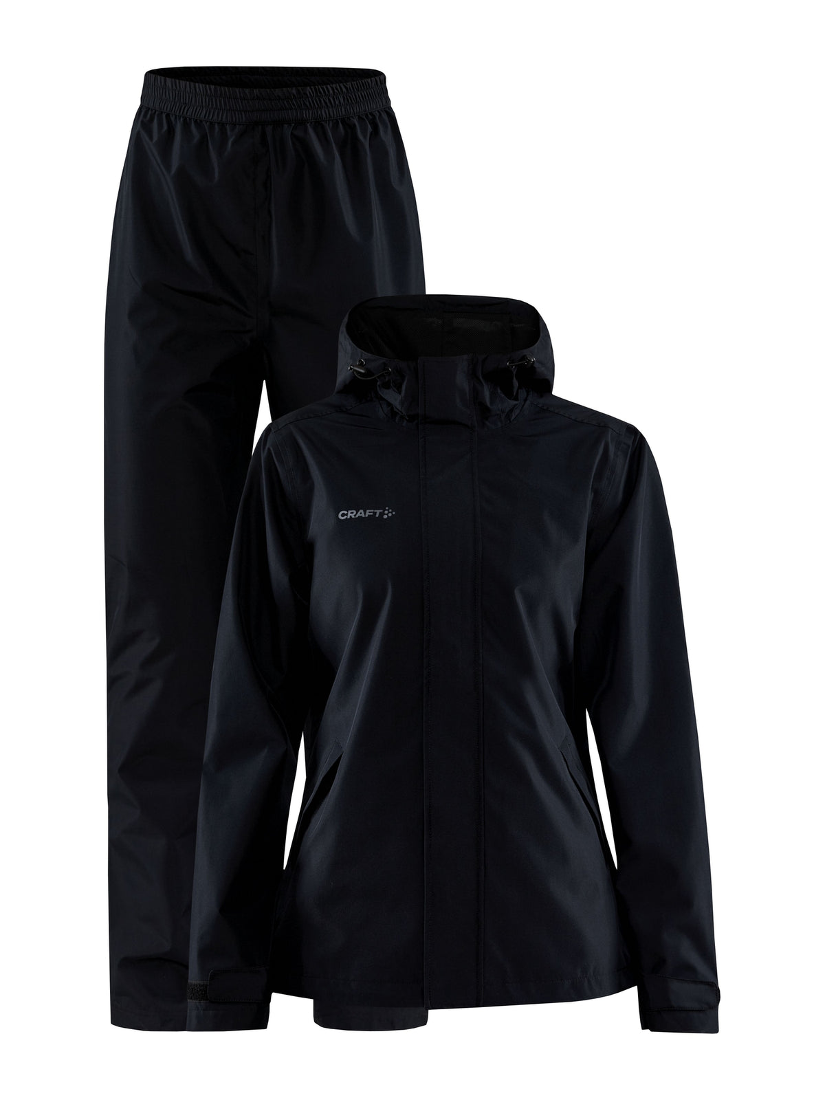 Craft CORE Explore Rain Set – dame – Svart, forside