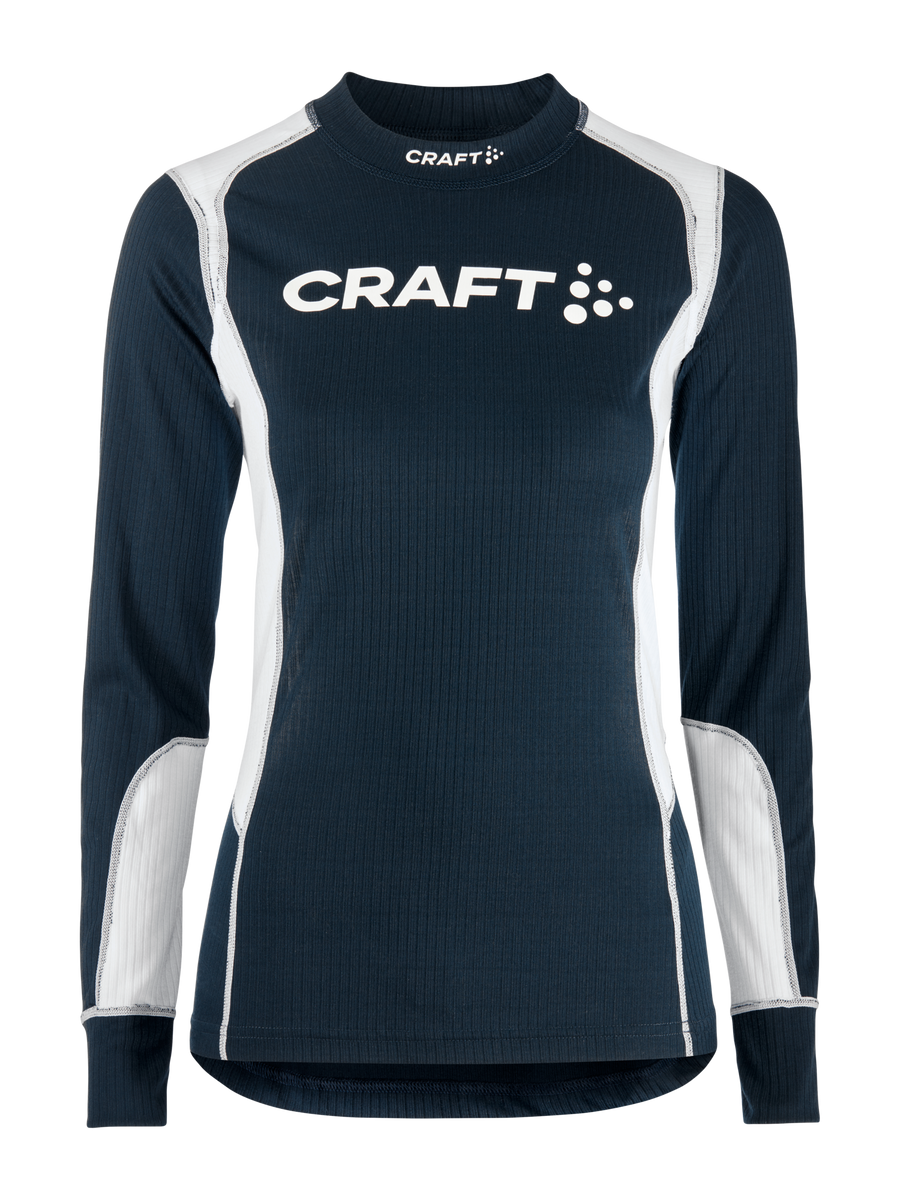 Craft NOR Baselayer Set – dame – Blaze / Hvit, forside