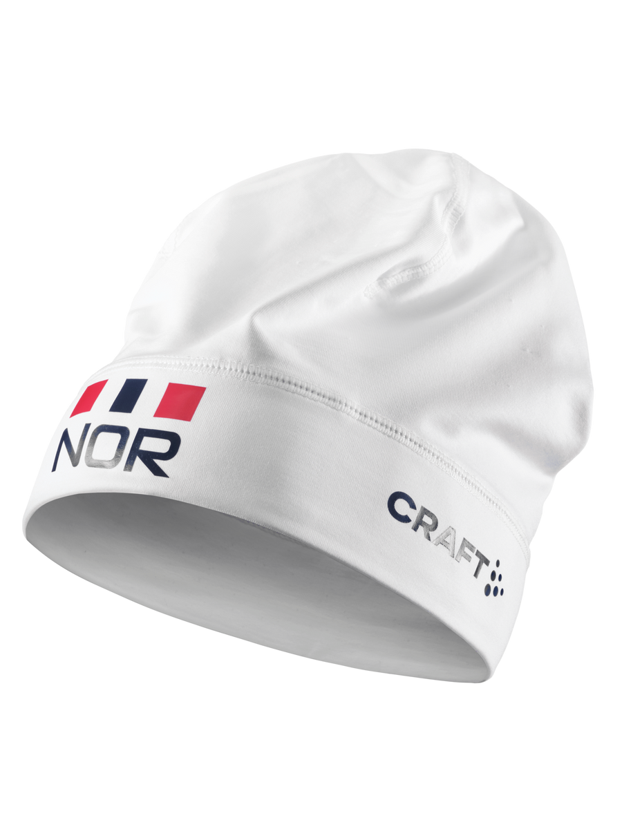 Craft NOR Zone Thermal Hat – Hvit, forside