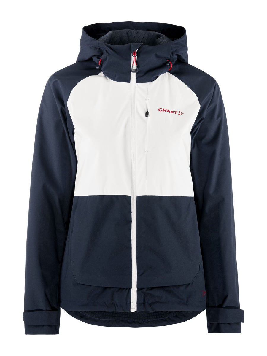 Craft NOR Adv Backcountry Jacket – dame – Blaze / Hvit, forside
