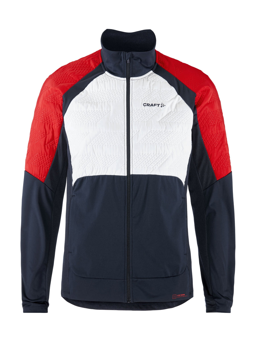 Craft NOR ADV Nordic Training Speed Jacket – herre – Blaze / Klar rød, forside