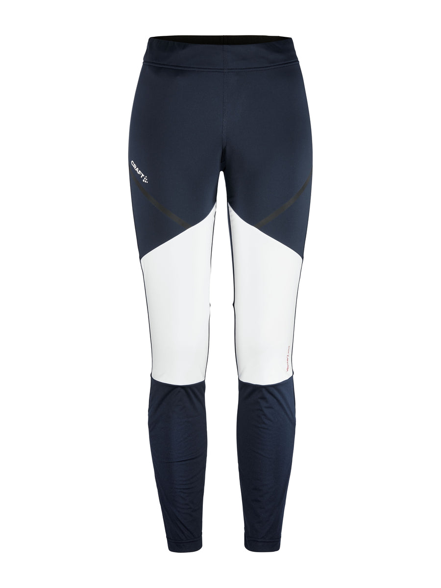 Craft NOR Nordic Ski Club Tights – dame – Blaze / Hvit, forside