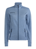 Craft PRO Explore Wool Midlayer – dame – Flow / Melange, forside