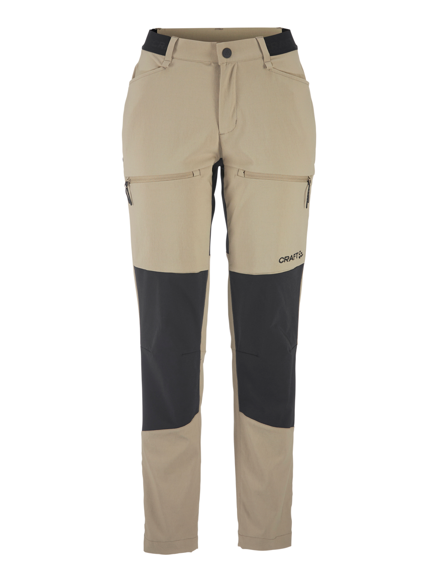 Craft PRO Explore Hiking Pants – dame – Raw, forside
