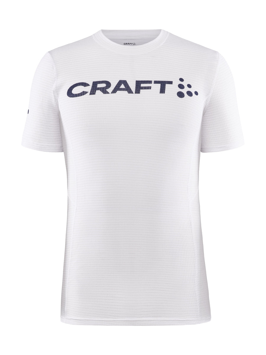 Craft NOR Pro Wool Extreme X SS – herre – Hvit / Blaze, forside