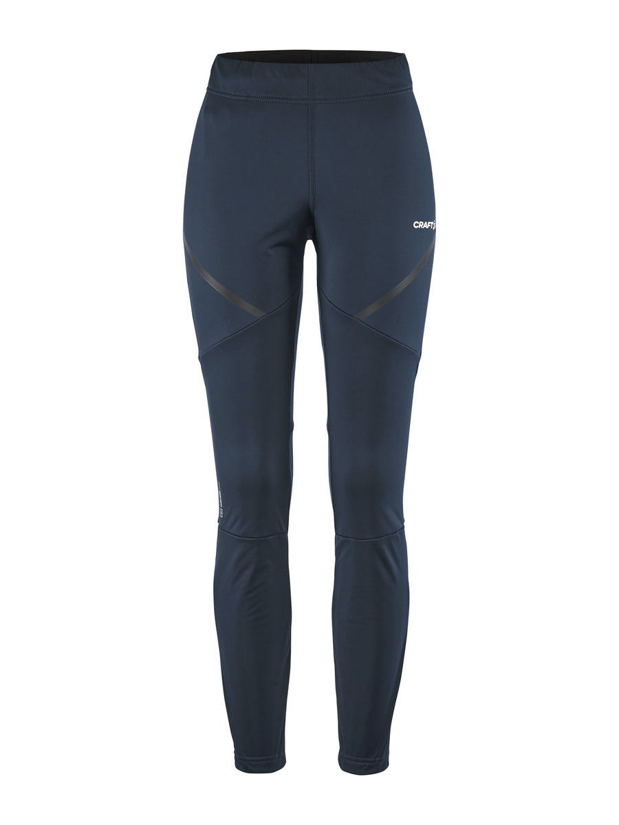 Craft CORE Nordic Club Wind Tights – dame – Blaze, forside