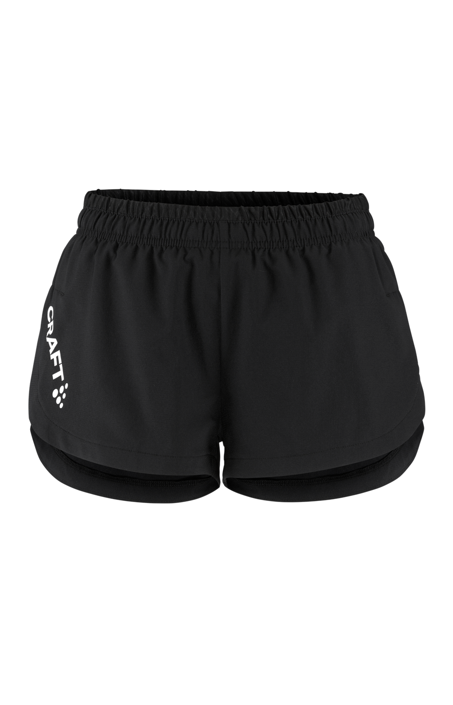 Craft Rush 2.0 Marathon Shorts – dame – Svart, forside