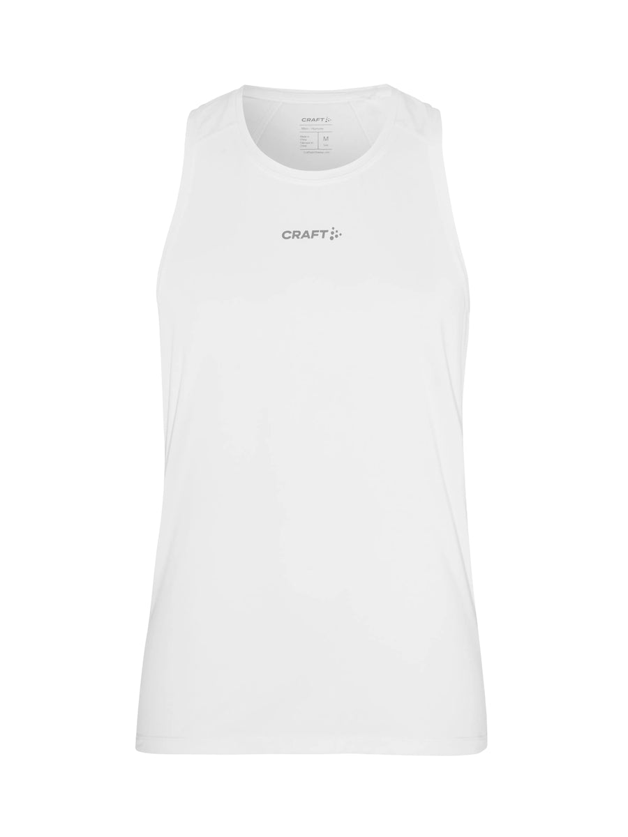 Craft Essence Singlet 2 – herre – Hvit, forside