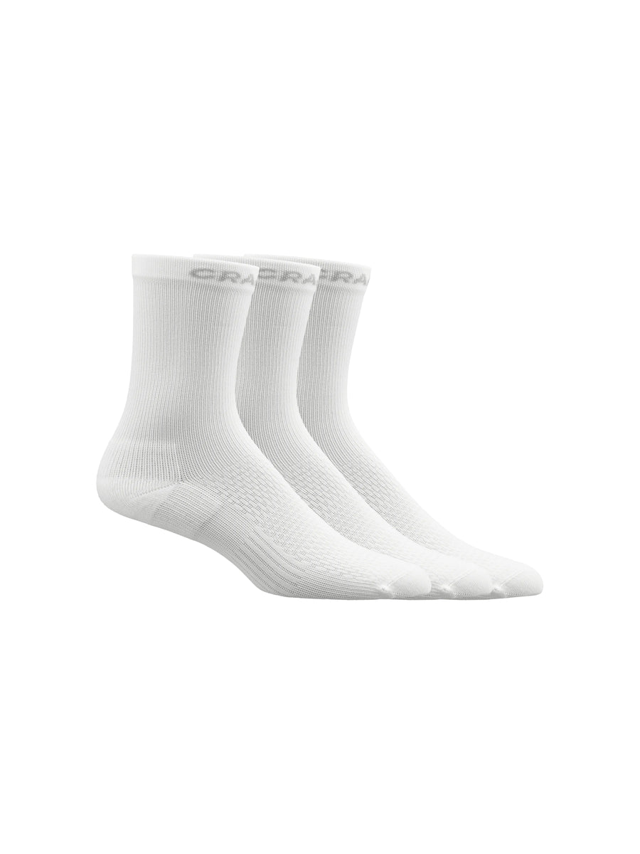 Craft Active High Sock 3-Pack – Hvit, forside