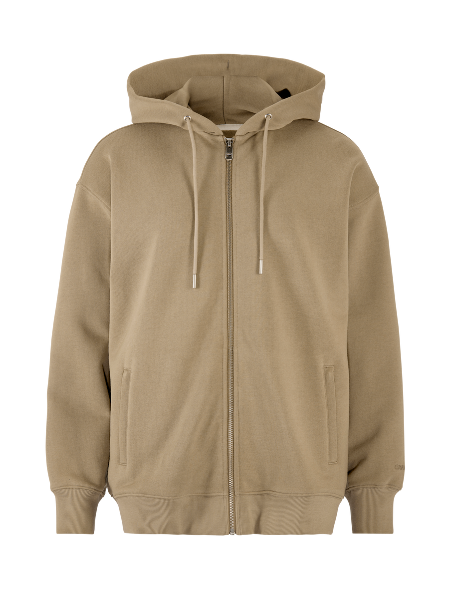 Craft Frequent FZ Hoodie – dame – Taupe, forside
