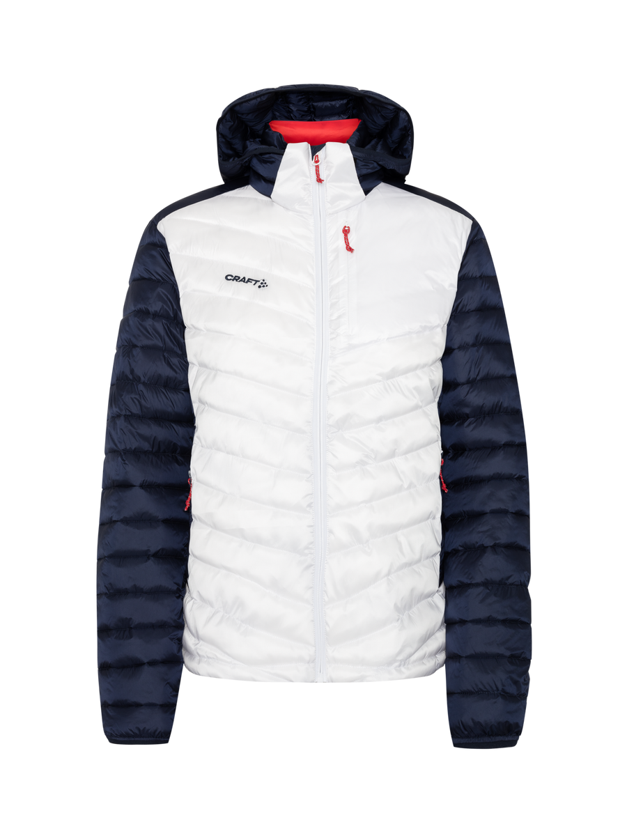 Craft NOR Core Explore LT. Insulation JKT – herre – Blaze / Klar rød, forside