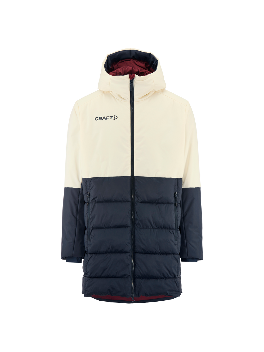 Craft NOR Core Evolve Isolate Parkas – herre – Tofu / Blue, forside