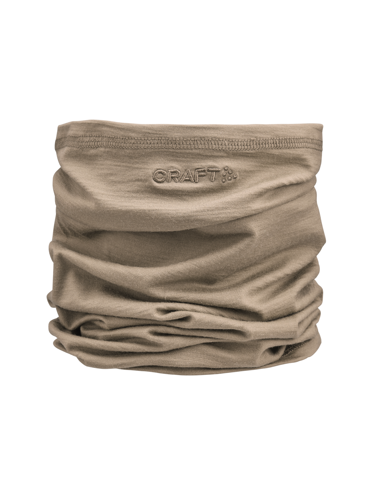Craft Essence Wool Necktube – Taupe, forside