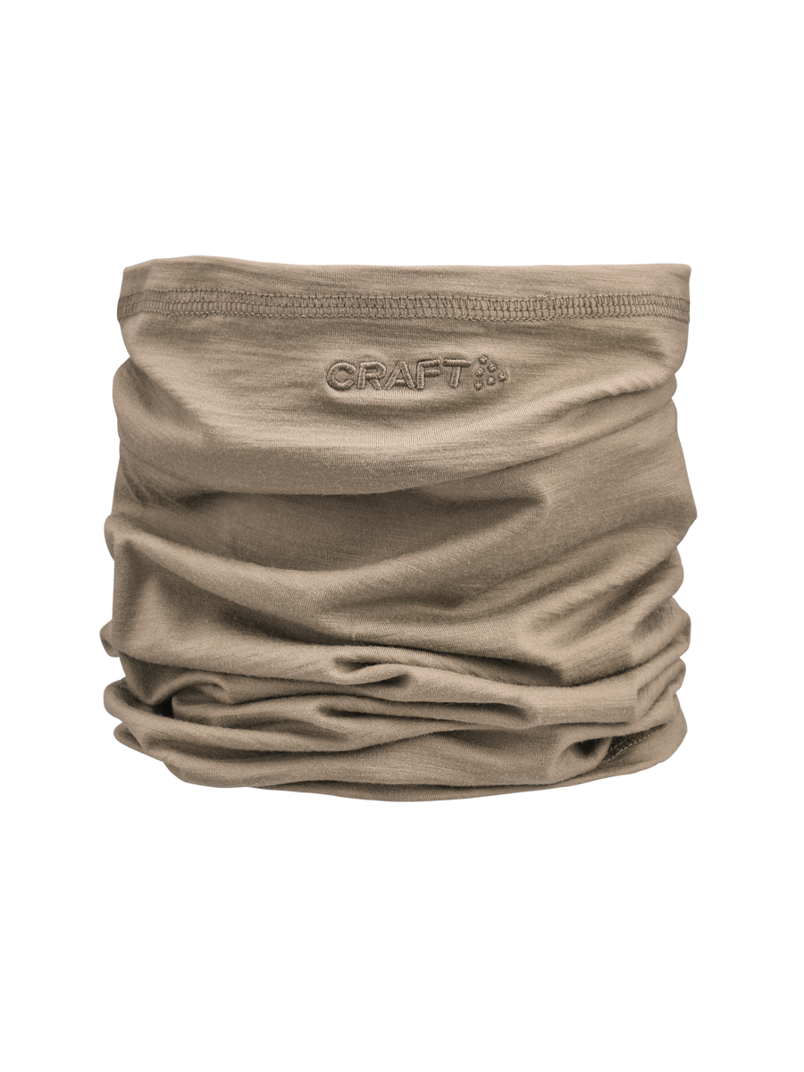 Craft Essence Wool Necktube – Taupe, forside