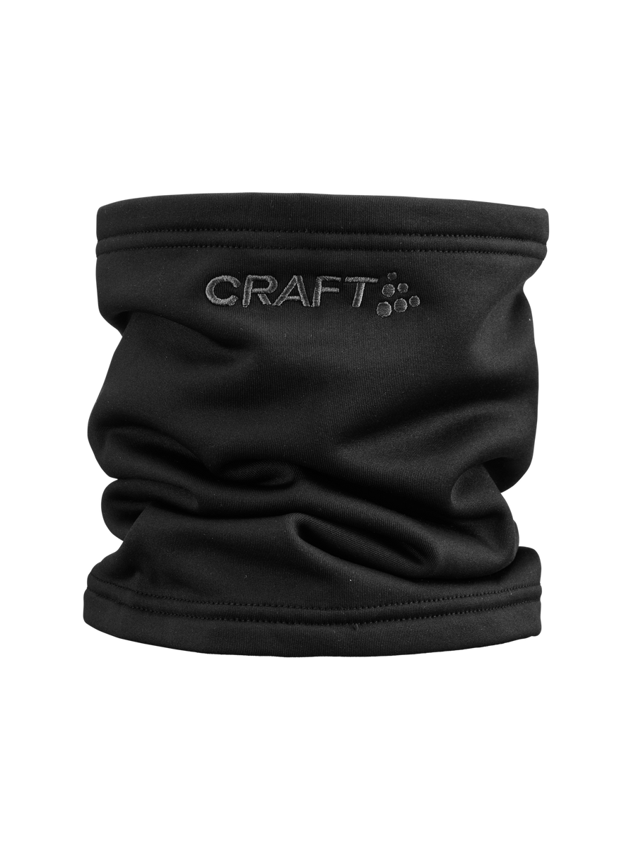 Craft Explore Power Fleece Necktube – Svart, forside