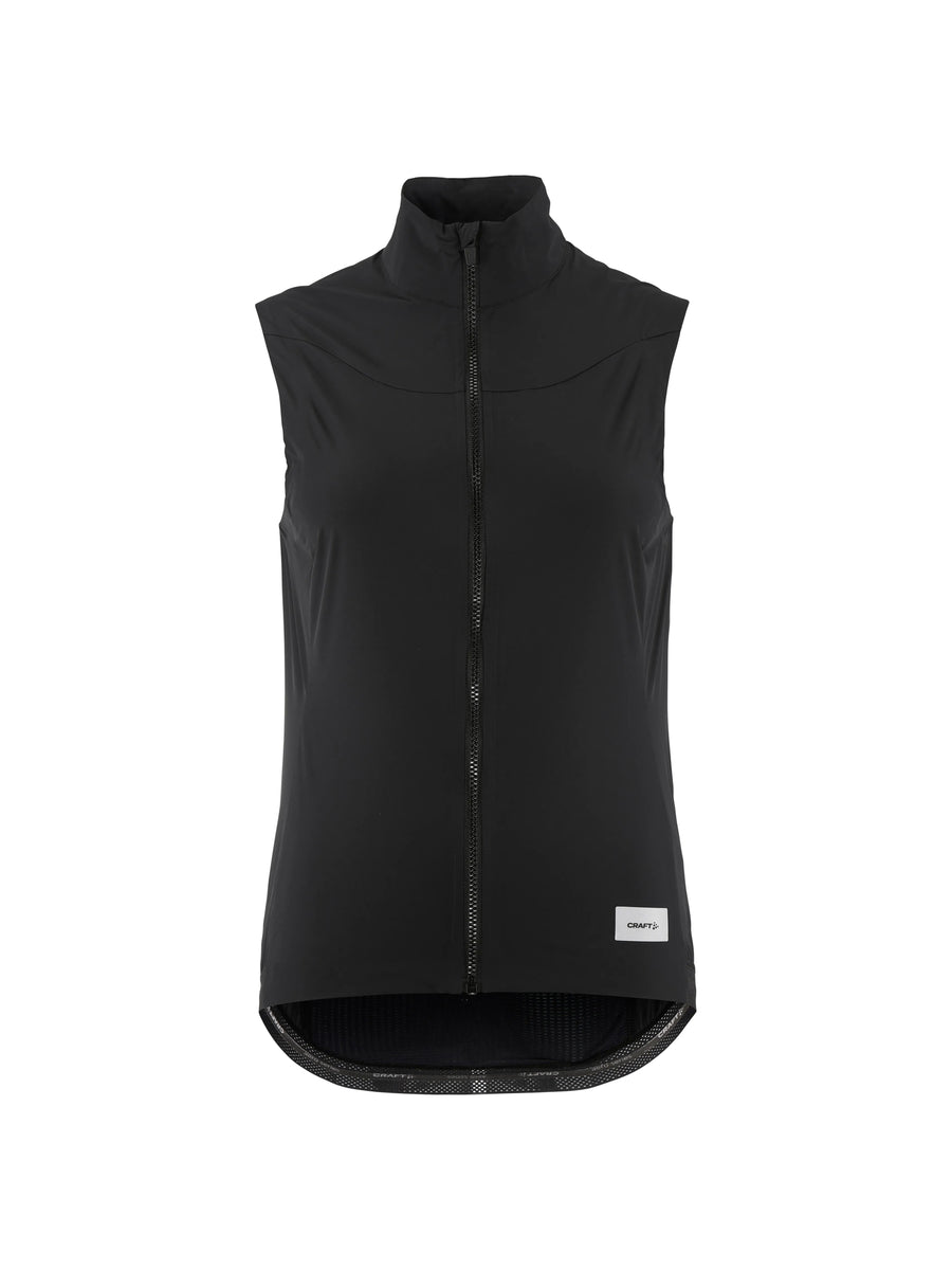 Craft Endur Light Wind Vest – dame – Svart, forside
