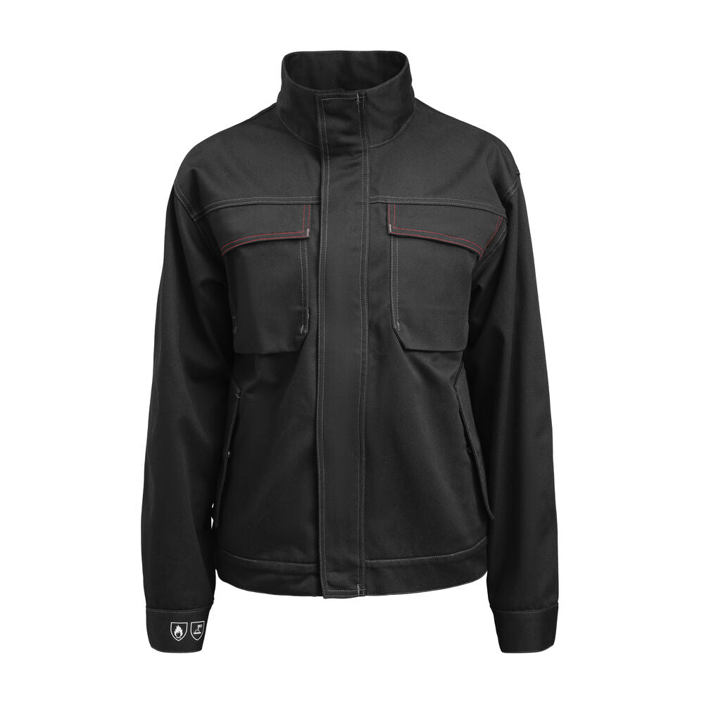 Jobman 1092 Jacket Flame – Black