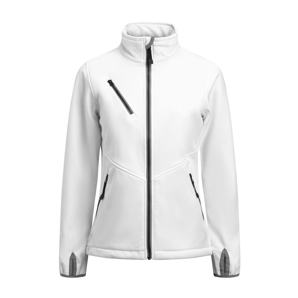 Jobman 1203 Women's Softshell Jacket – white