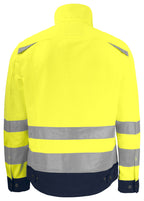 Jobman 1231 Håndverksjakke varsel – bakside