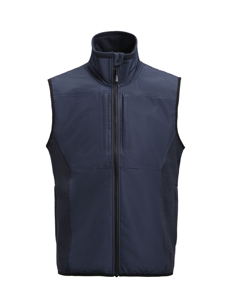 Jobman 1276 Fleece Vest – Navy