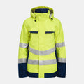 Jobman 1283 HV Skalljakke KL 3 – Yellow/Navy
