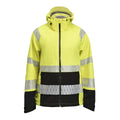 Jobman 1376 Softshell Jacket Hi-Vis – Yellow/Black