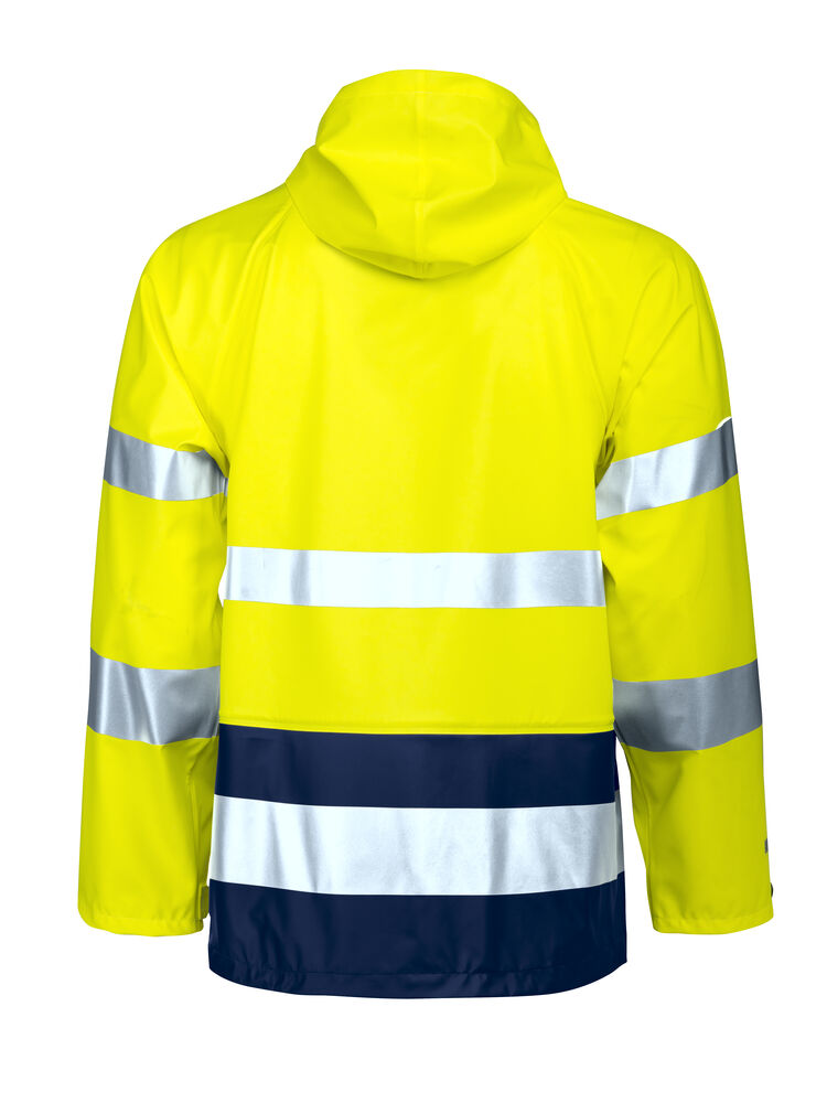 Jobman 1566 HV Regnjakke KL3 – bakside