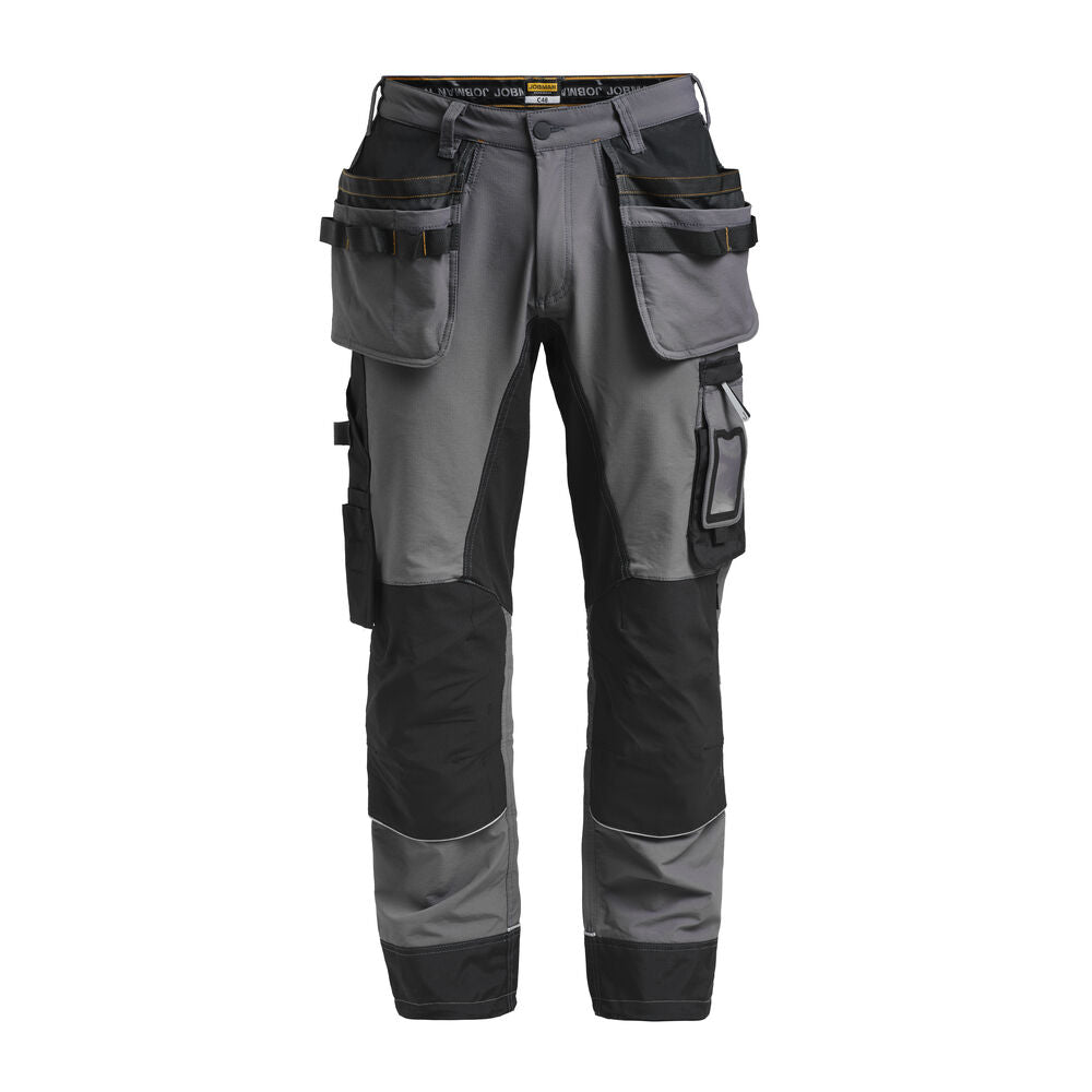 Jobman 2191 Håndverksbukse Stretch – Dark Grey/Black