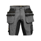 Jobman 2196 Håndverkershorts Stretch – Dark Grey/Black