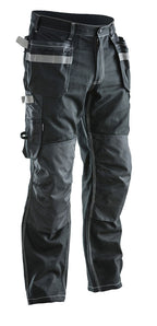 Jobman 2201 Ladies Trousers With Holster – Black