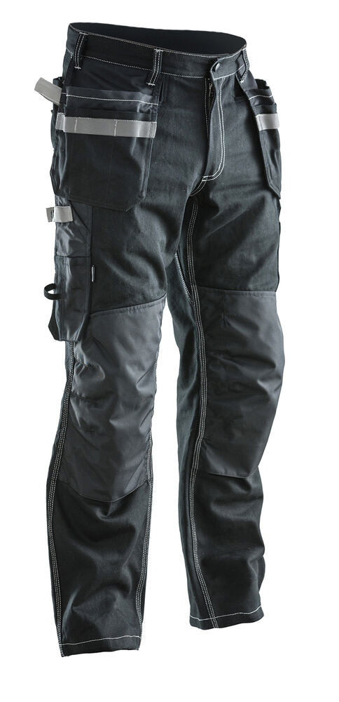 Jobman 2201 Ladies Trousers With Holster – Black