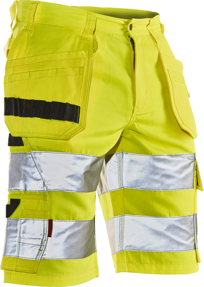Jobman 2205 Håndverksshorts HV – Yellow