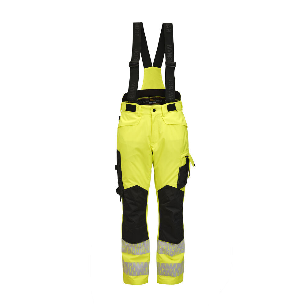 Jobman 2235 WINTER TROUSERS HV – Yellow / Black