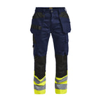 Jobman 2277 HV Bukse HP KL 1 – Navy/Yellow