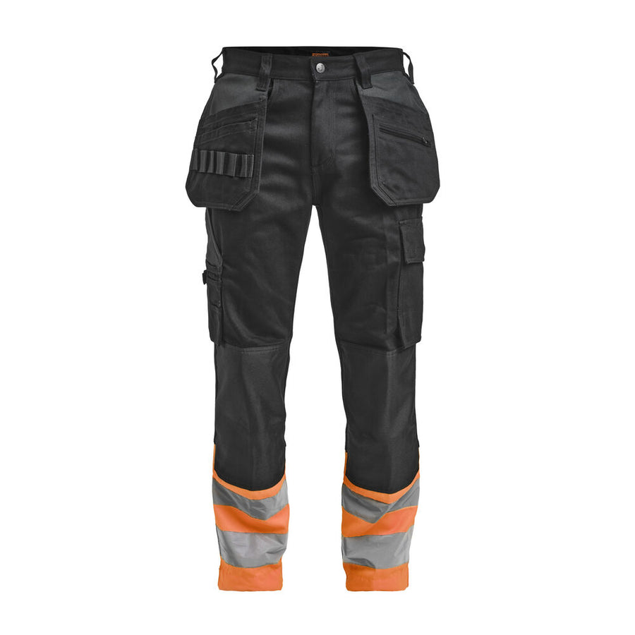 Jobman 2277 HV Bukse HP KL 1 – Black/Orange
