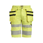 Jobman 2296 Craftsman Shorts stretch Hi-vis – Yellow