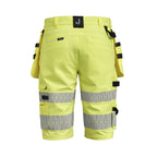 Jobman 2296 Craftsman Shorts stretch Hi-vis – bakside