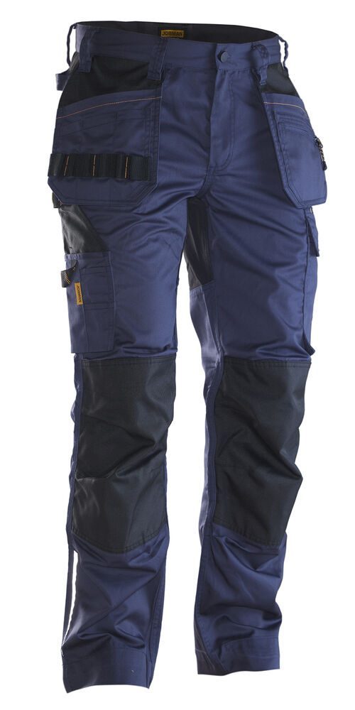 Jobman 2325 Hantverksbyxa stretch – navy/black