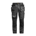 Jobman 2358 Golvläggarbyxa stretch – dark grey/black