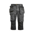 Jobman 2362 Piratbyxa golvläggare stretch – dark grey/black