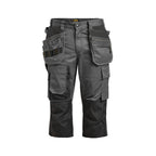 Jobman 2362 Piratbyxa golvläggare stretch – dark grey/black